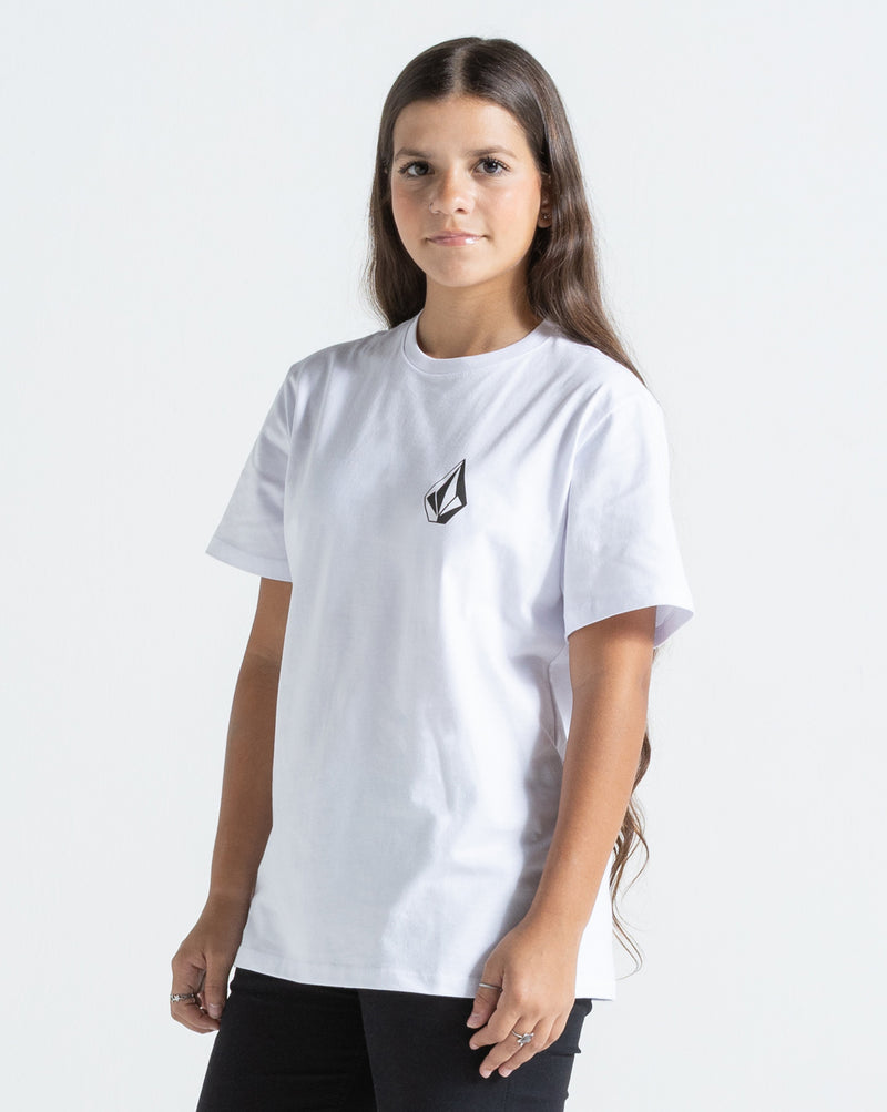 Camiseta Regular Volcom Iconic Branca