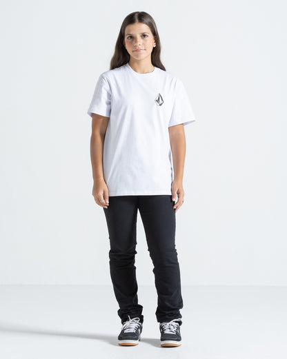 Camiseta Regular Volcom Iconic Branca