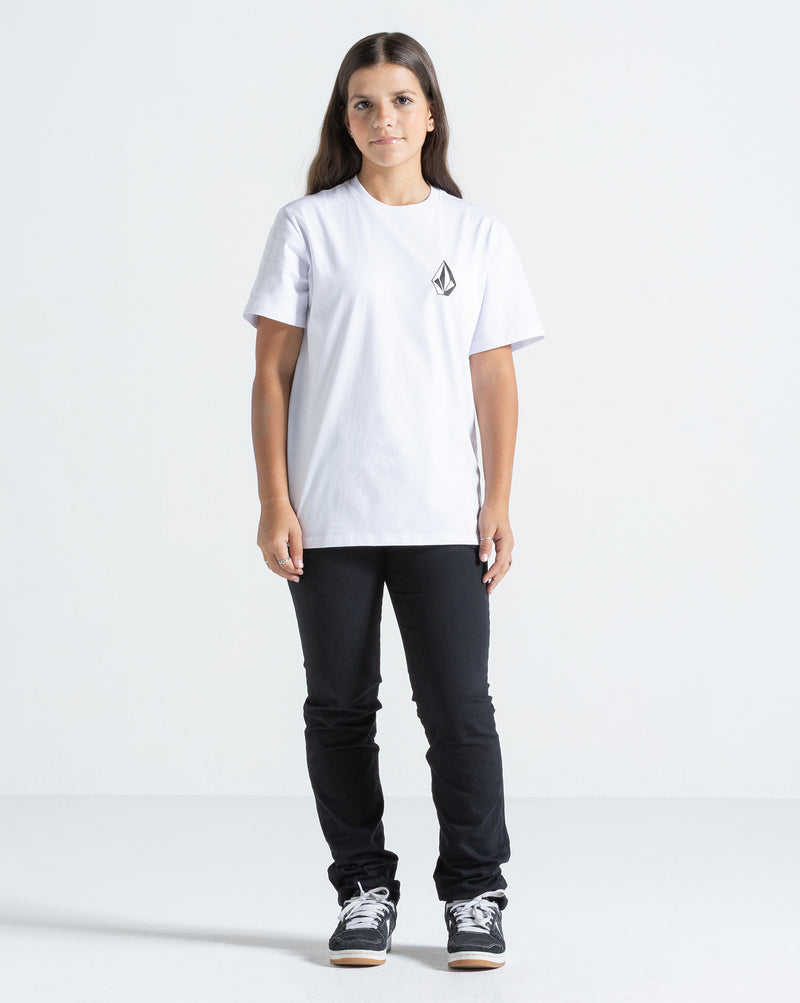 Camiseta Regular Volcom Iconic Branca