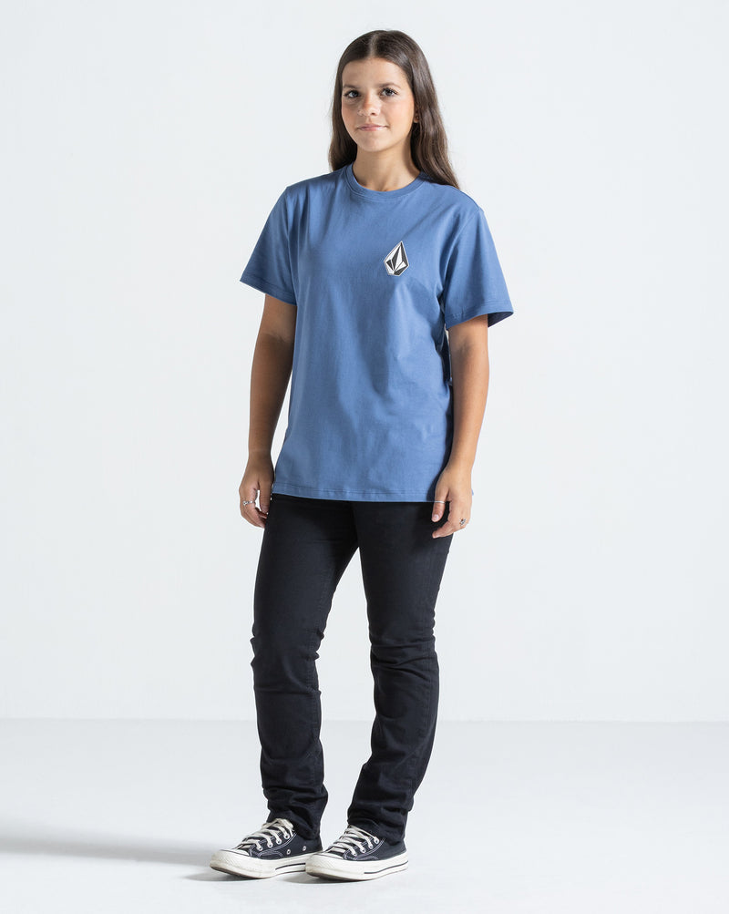 Camiseta Regular Volcom Iconic Azul Escuro
