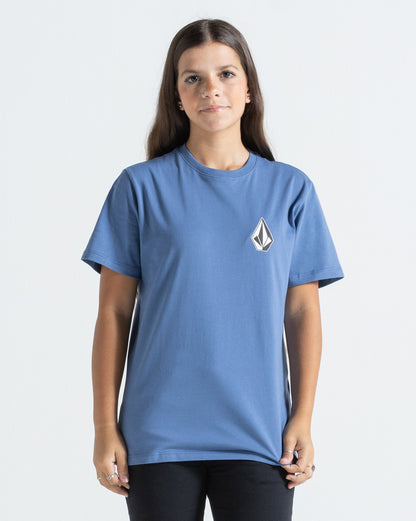 Camiseta Regular Volcom Iconic Azul Escuro