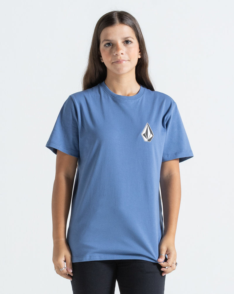 Camiseta Regular Volcom Iconic Azul Escuro