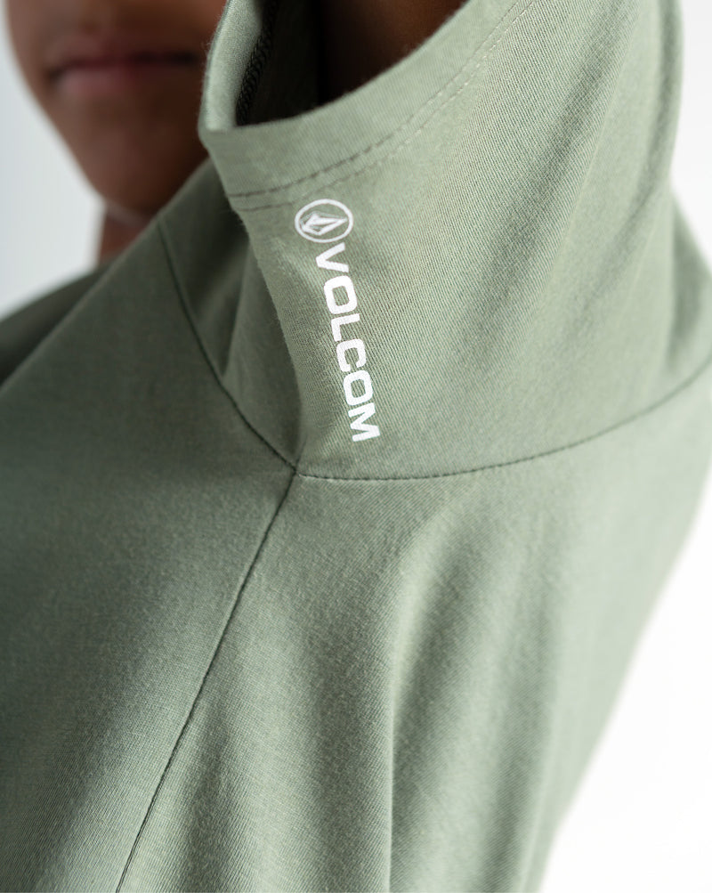 Camiseta Regular Volcom Cali Ripper Verde Claro