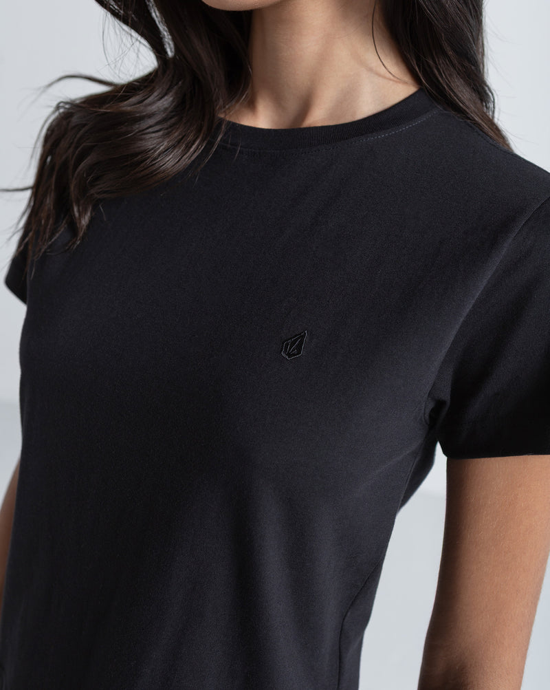 Camiseta Regular Volcom Stone Preta