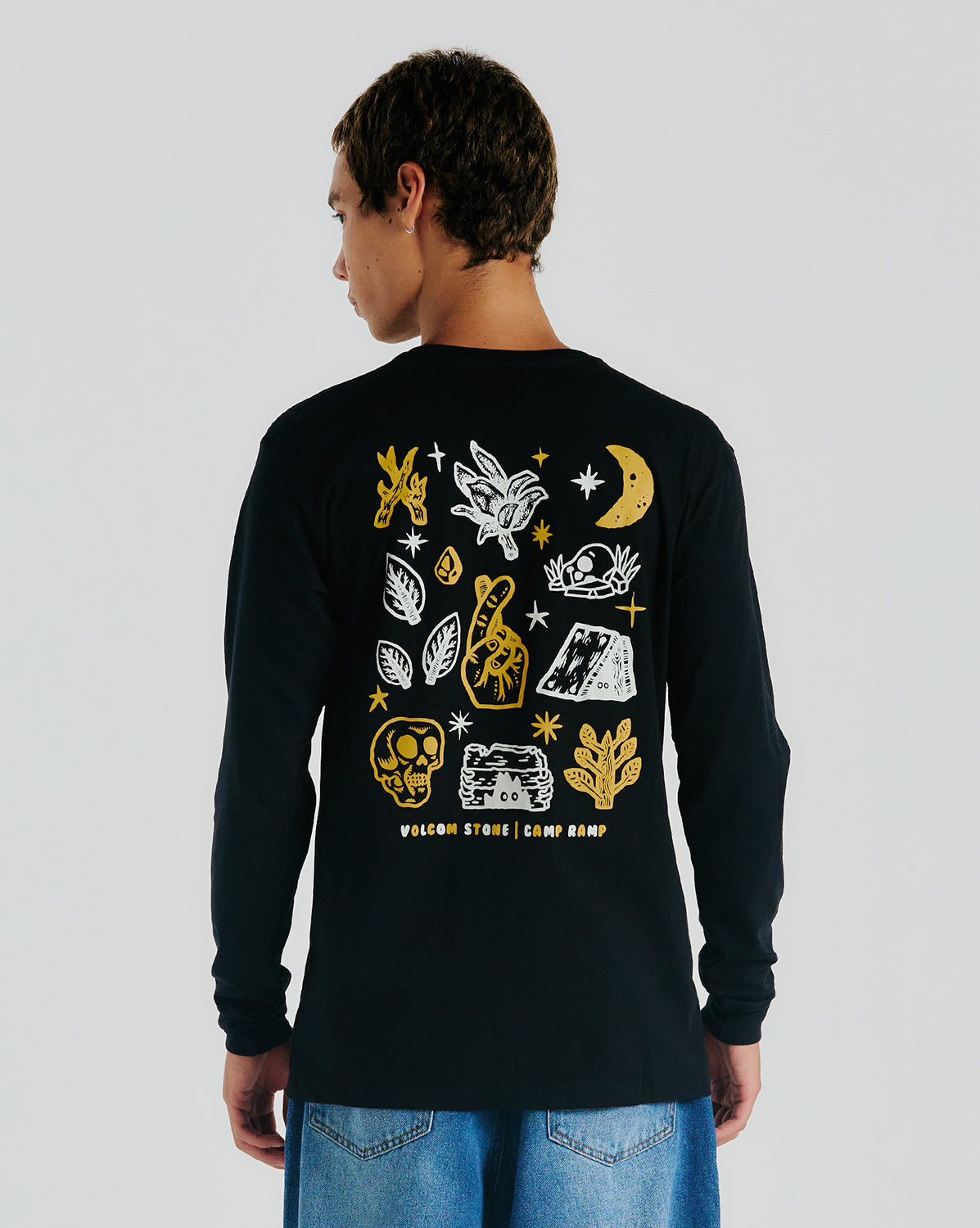 Camp Ramp Volcom Camiseta Volcom Manga Longa V Ent Camp Ramp Preta - Volcom Brasil ...