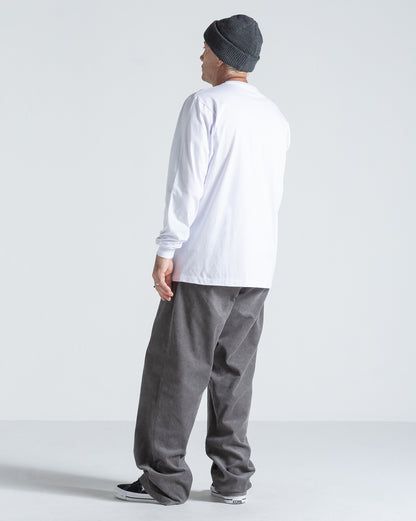 Camiseta Manga Longa Volcom Stone Blanks Branca