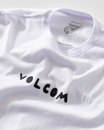 Camiseta Manga Longa Volcom FA x Alucinandinho Moskito Branca