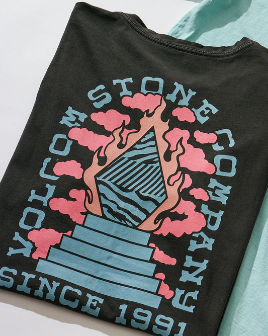 Camiseta Volcom Regular Altarium Preta