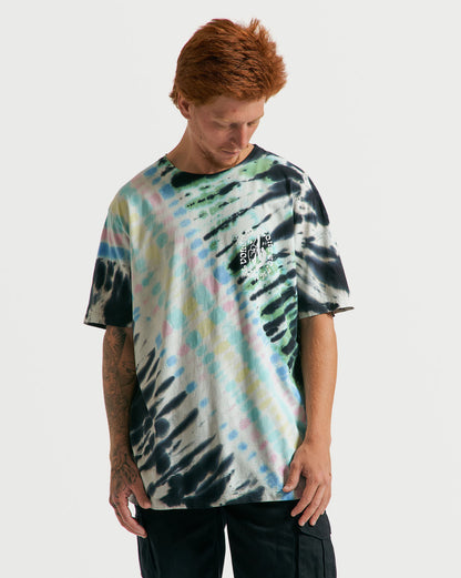 Camiseta Volcom Regular Gleaming Tie Dye