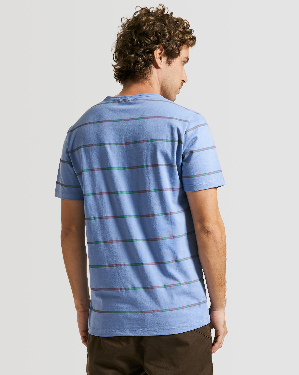 Camiseta Volcom Regular Rouston Azul