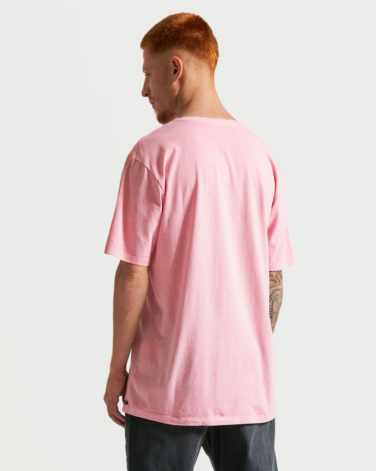 Camiseta Vintage Volcom Solid Stone Pink