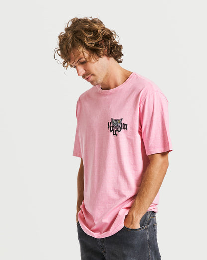 Camiseta Vintage Volcom Creeper Pink