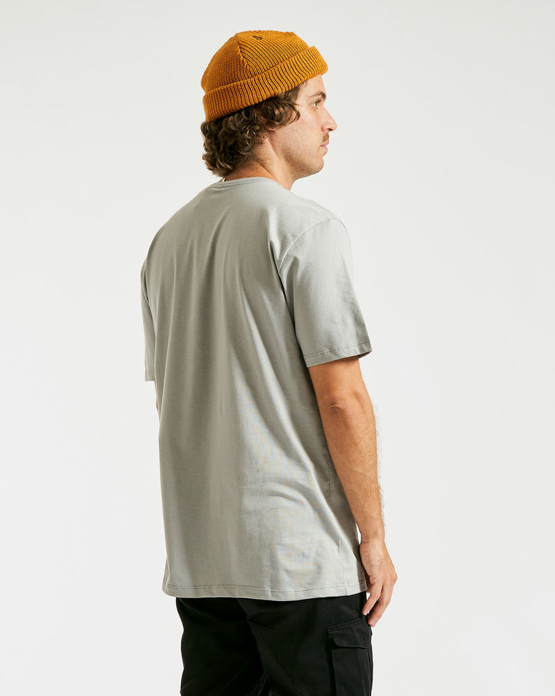 Camiseta Volcom Regular Stone Plant Cinza