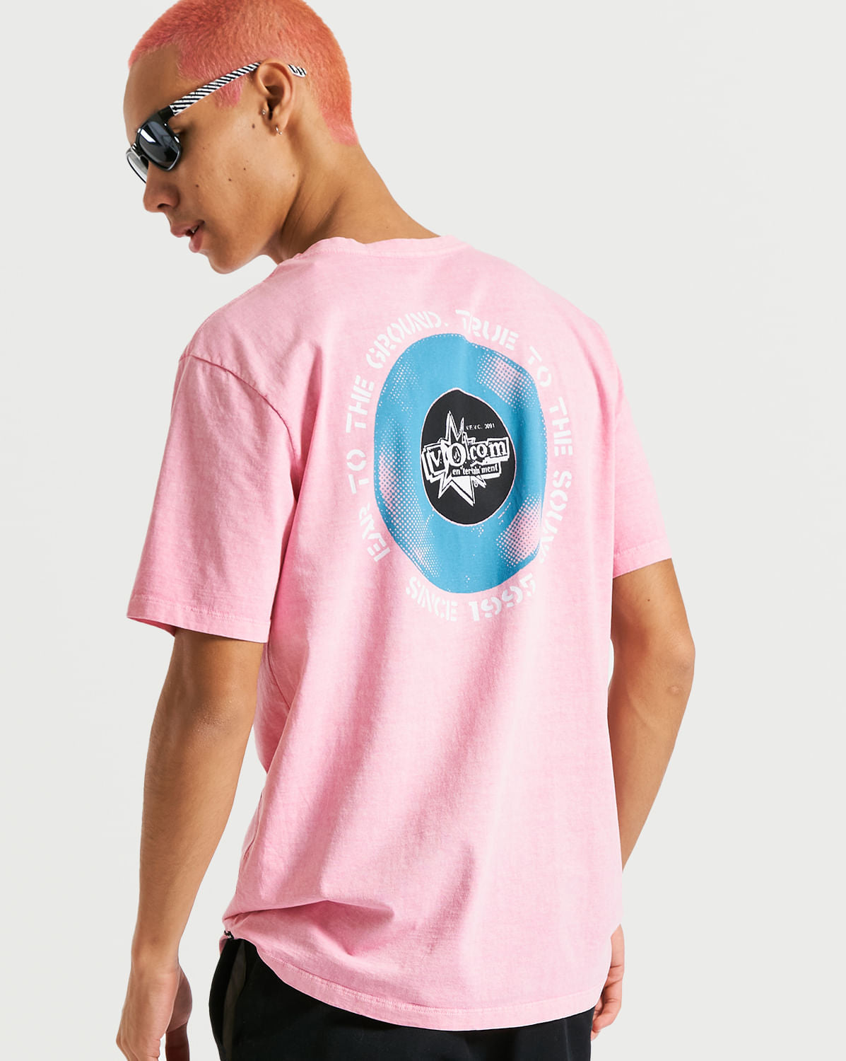 Camiseta Volcom Regular Volcoment I Pink