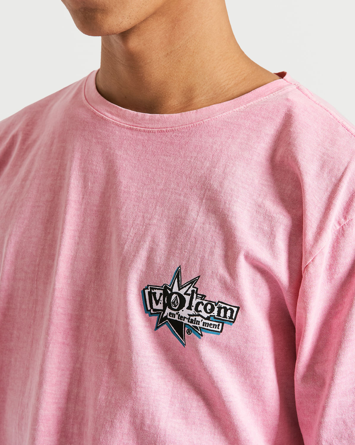 Camiseta Volcom Regular Volcoment I Pink