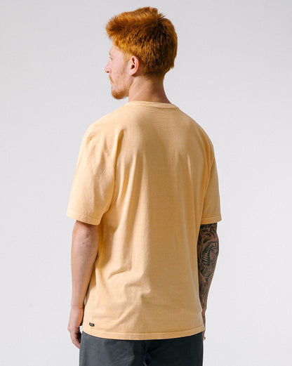 Camiseta Volcom Regular Solid Stone Laranja