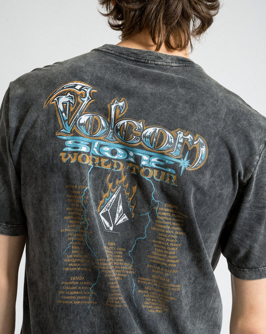 Camiseta Volcom Regular Stone Ghost Preta