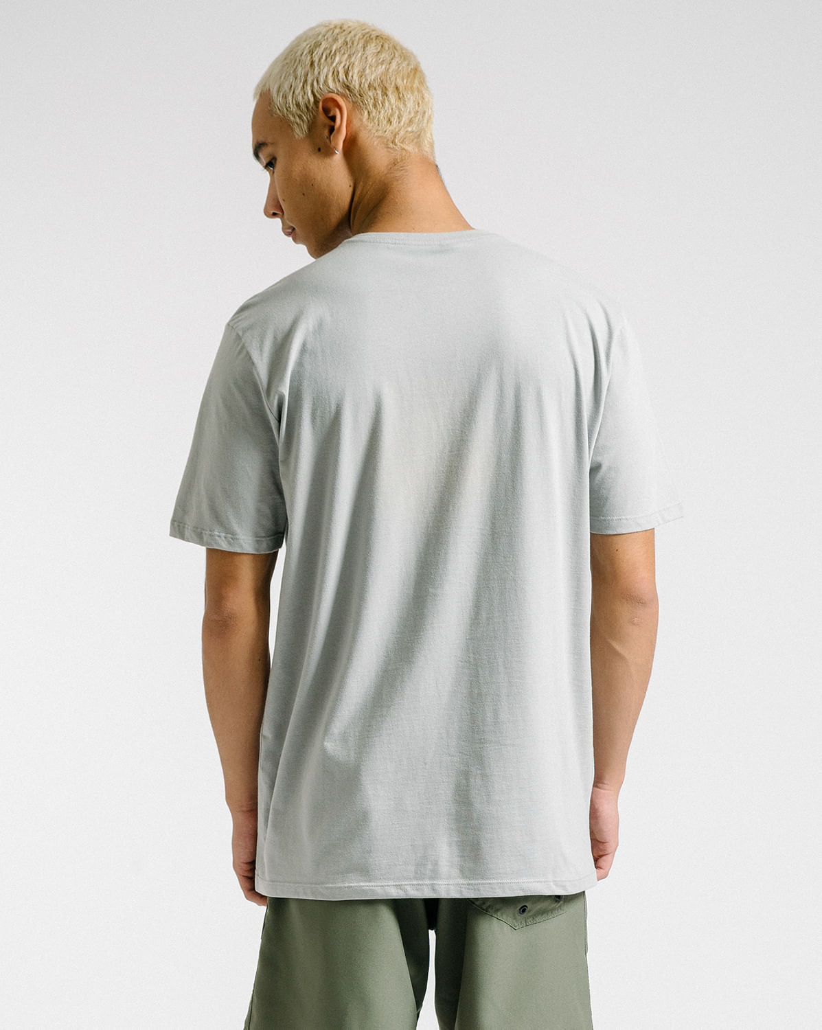 Camiseta Volcom Regular Section Cinza