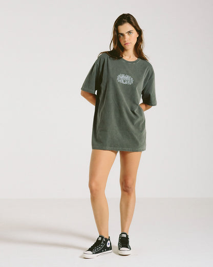 Camiseta Volcom Oversized My Guys Preta