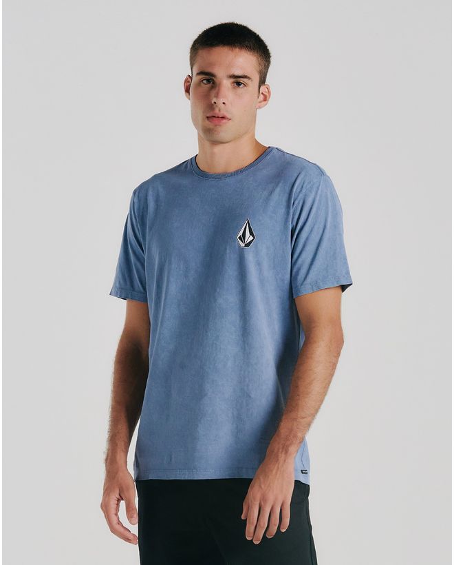 Camiseta Volcom Iconic Dye Azul