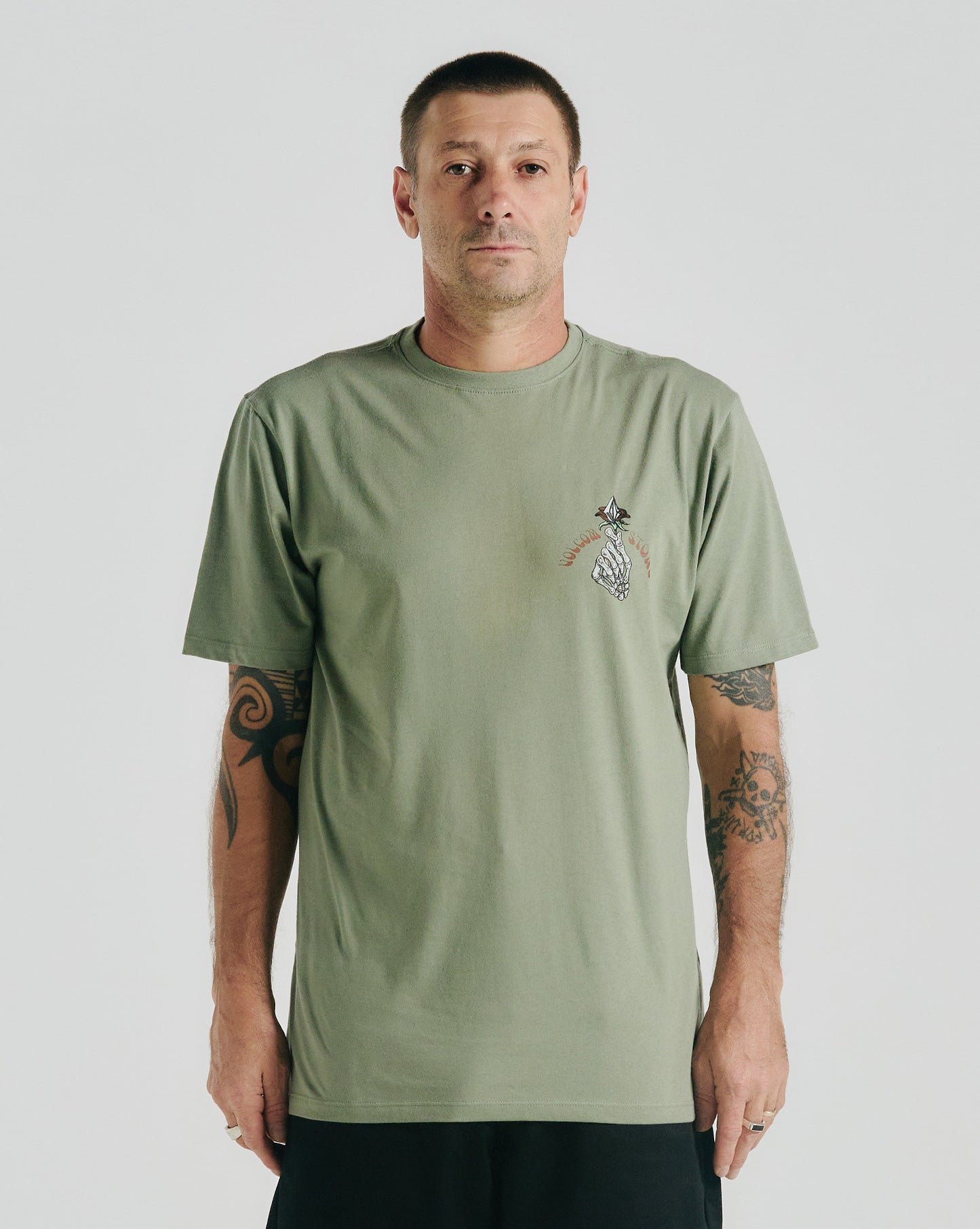 Camiseta Volcom Stoker Verde