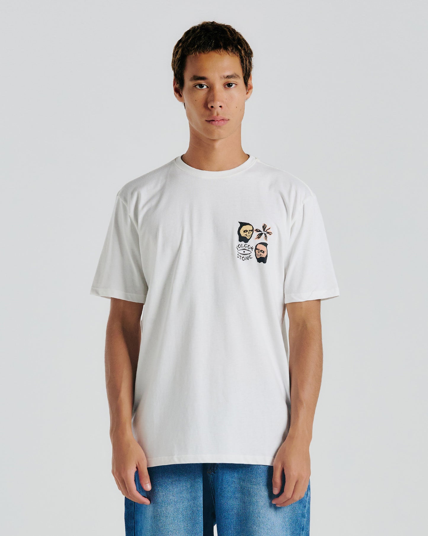 Camiseta Volcom Fleur Off White