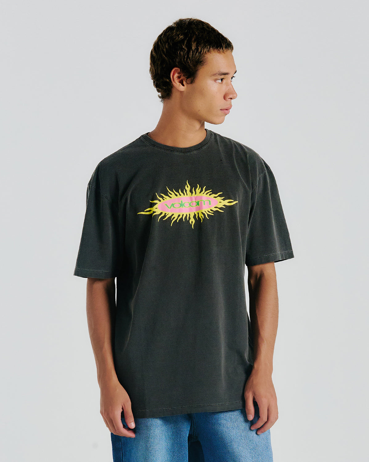 Camiseta Volcom Sun Preto