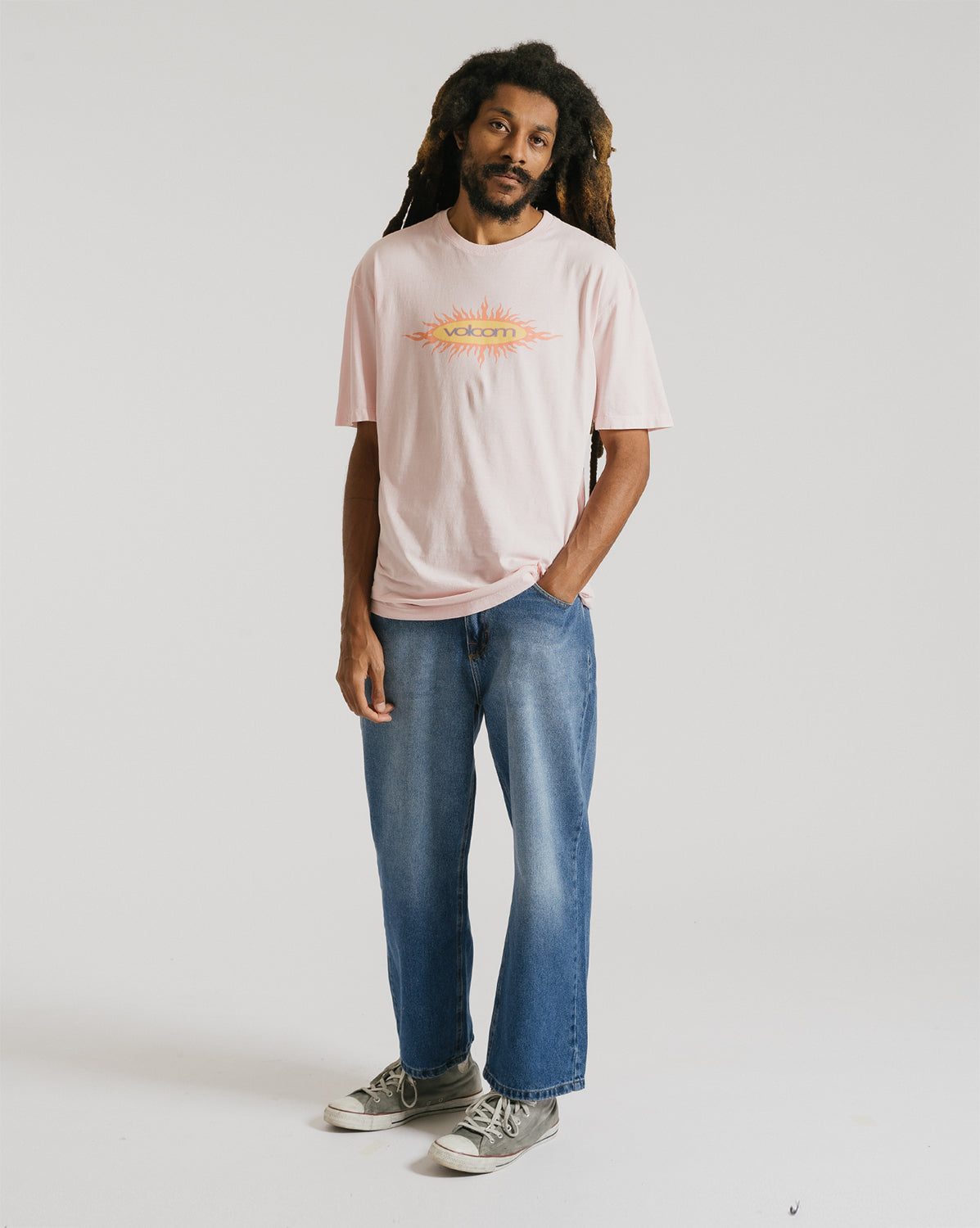 Camiseta Volcom Sun Rosa