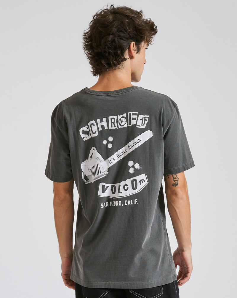Camiseta Volcom Schroff Preta