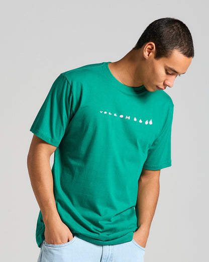 Camiseta Volcom Dino Verde