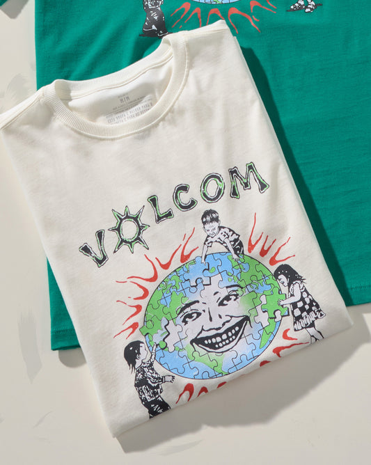 Camiseta Volcom Keutchi Off White