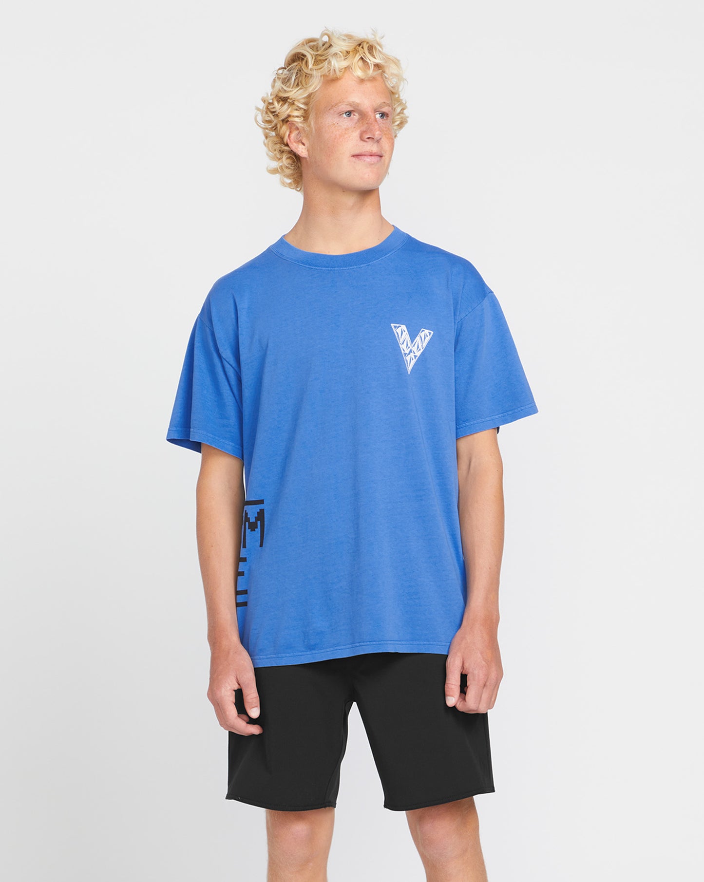 Camiseta Volcom Fergadelic Patriot Blue