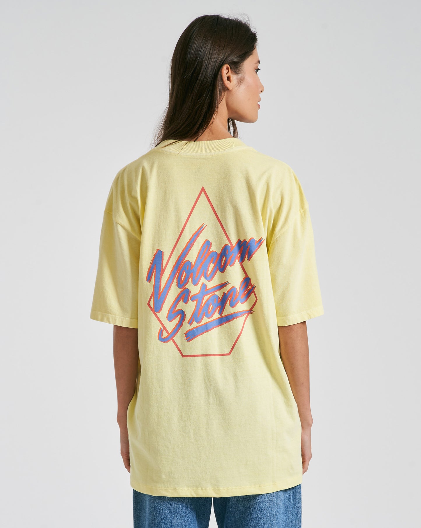 Camiseta Volcom Luminous Amarela