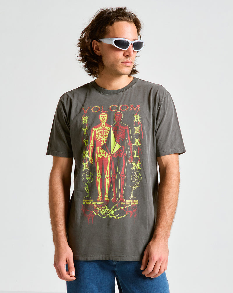 Camiseta Volcom Projection Preta