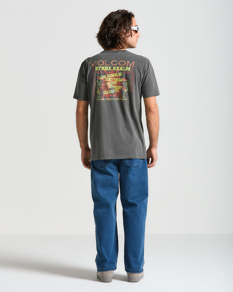 Camiseta Volcom Projection Preta