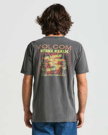Camiseta Volcom Projection Preta