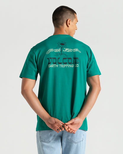Camiseta Volcom Perseverance Verde