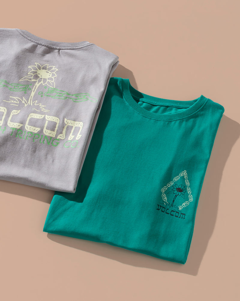 Camiseta Volcom Perseverance Verde