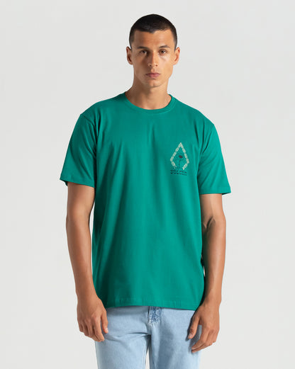 Camiseta Volcom Perseverance Verde
