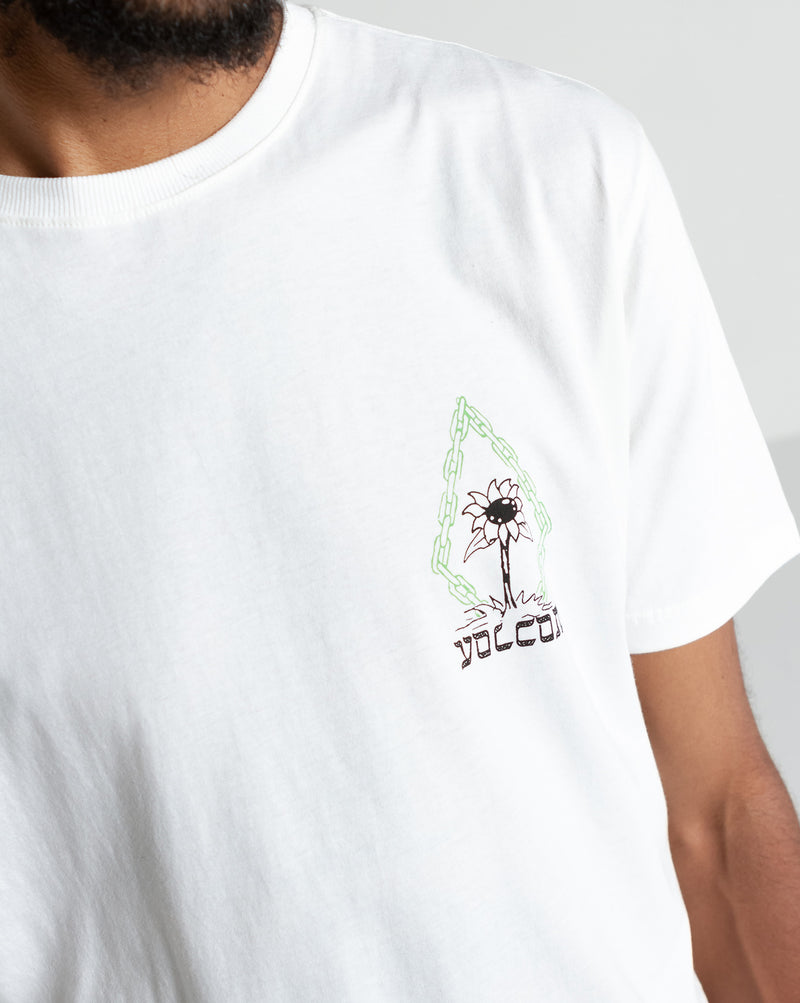 Camiseta Volcom Perseverance Off White