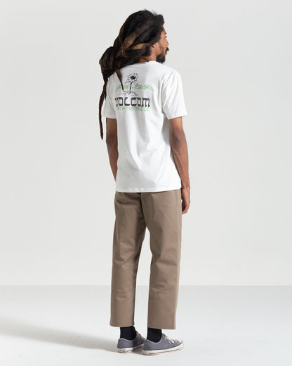 Camiseta Volcom Perseverance Off White