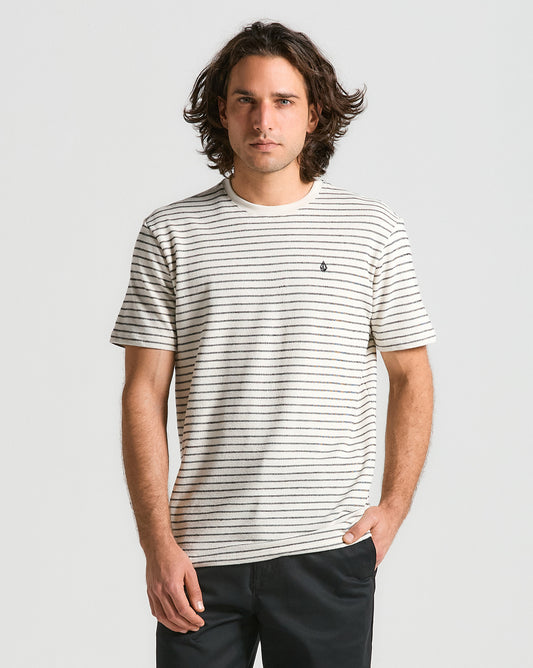 Camiseta Volcom Swipestone Off White