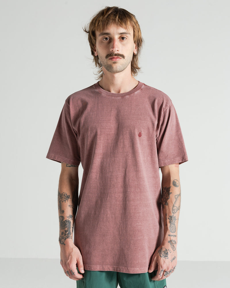 Camiseta Especial Volcom Solid Stone Vermelha