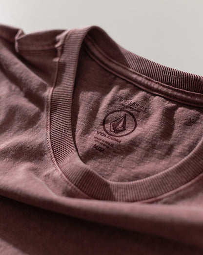Camiseta Especial Volcom Solid Stone Vermelha