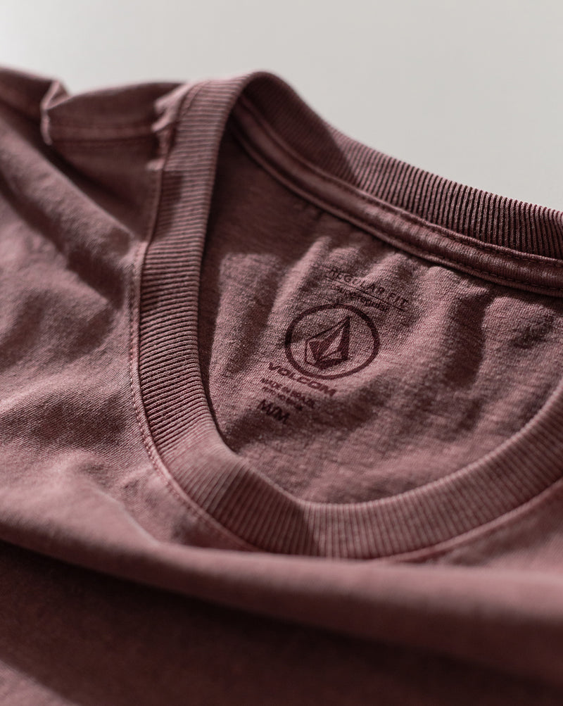 Camiseta Especial Volcom Solid Stone Vermelha