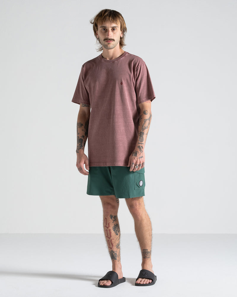 Camiseta Especial Volcom Solid Stone Vermelha