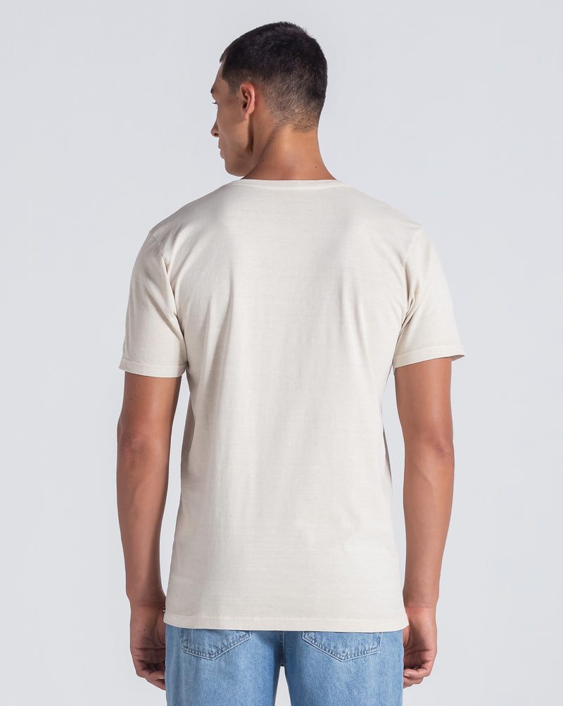 Camiseta Especial Volcom Solid Stone Bege