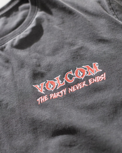 Camiseta Especial Volcom Party Never Preta