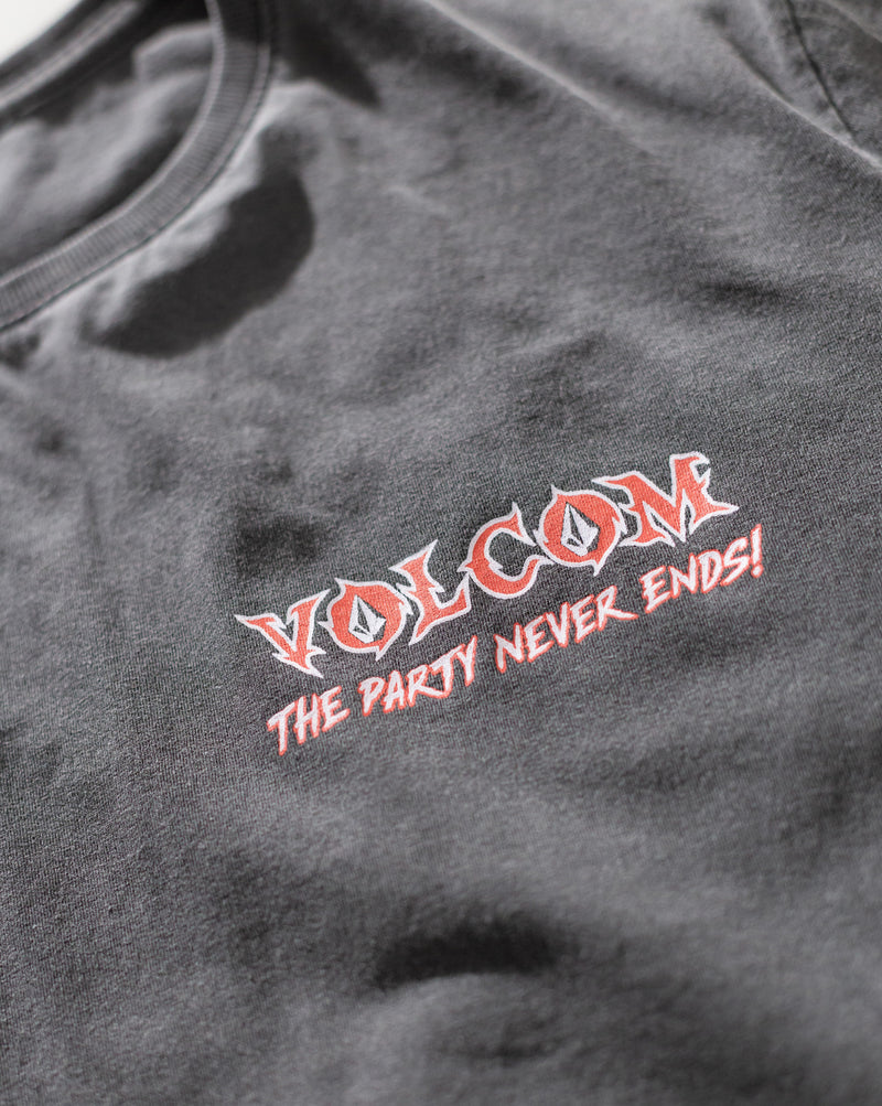 Camiseta Especial Volcom Party Never Preta