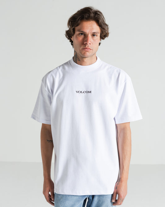 Camiseta Comfort Fit Volcom Stone Branca